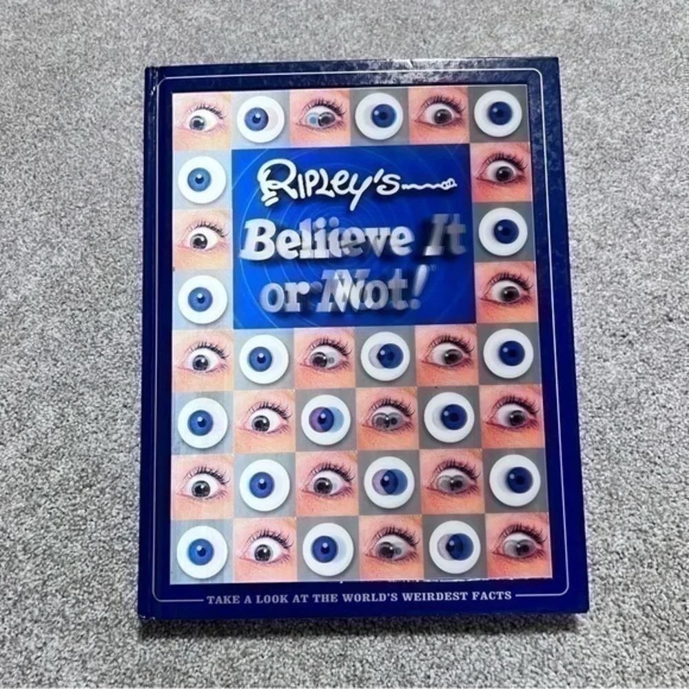 Ripley’s Believe It or Not hardback book 2004